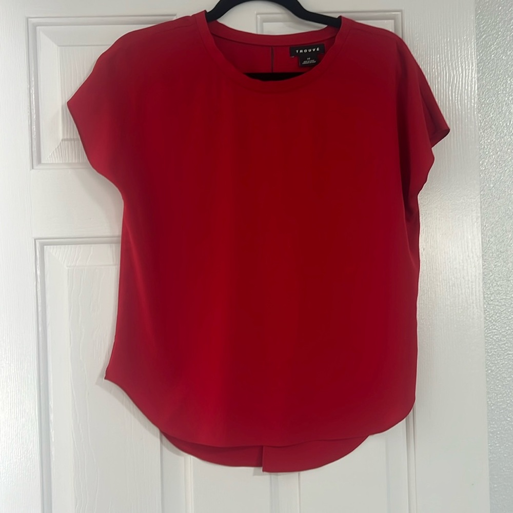 Trouvé split back top XS